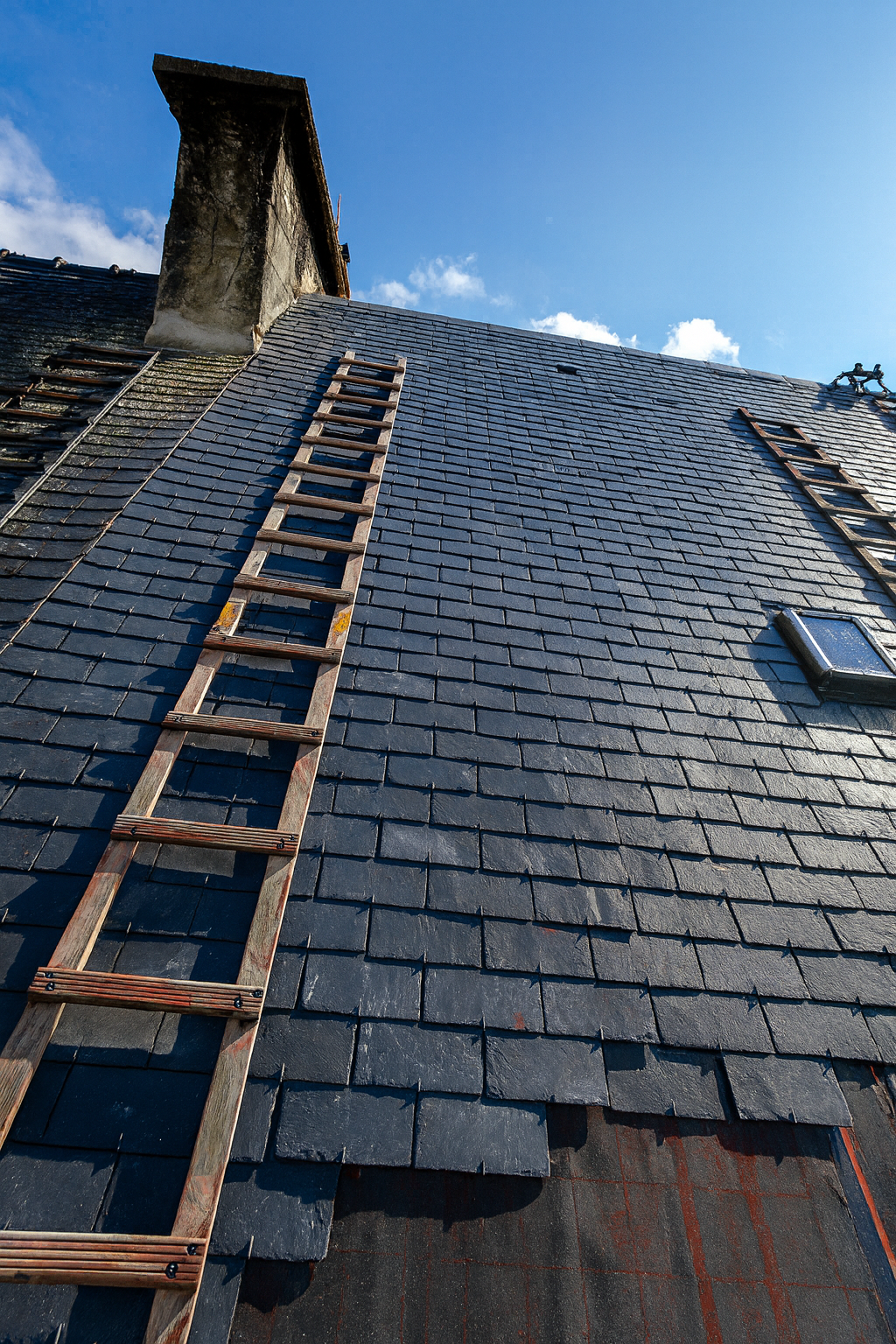 rénovation toiture en ardoise à sablé sur sarthe